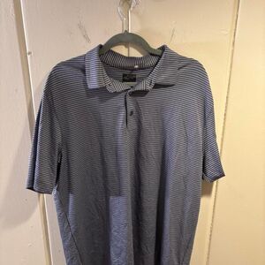 Unbranded Men's Blue and Navy Polo-shirts